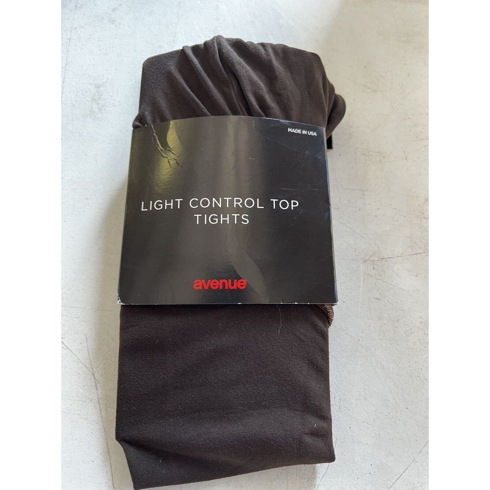 Avenue Body Tights Light Control Top Chocolate Brown Size E